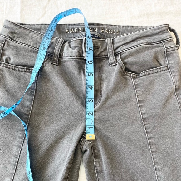 American Eagle Grey Moto Jegging - Picture 6 of 10